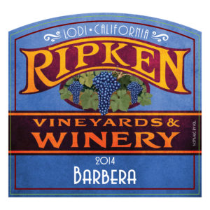 Ripken Wine label 2014 Barbera